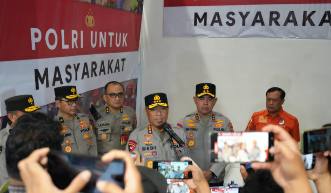 Wakapolsi Tinjau Penanganan Bencana di Sumatera