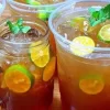 Trà tắc nhiều topping