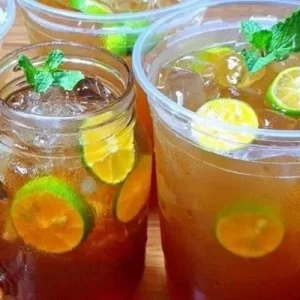 Trà tắc nhiều topping
