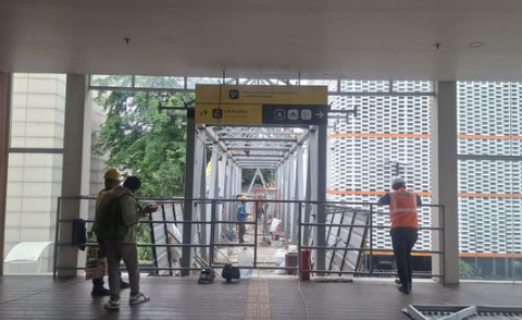 JPO Sarinah Kembali Dibangun